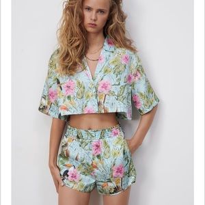 Zara Two Piece Toucan Print Set